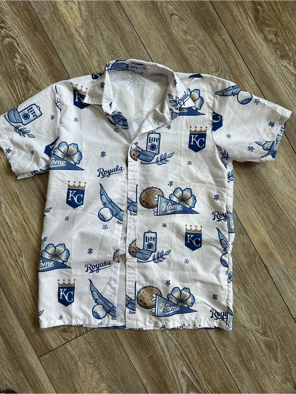 Kansas City Royals button up